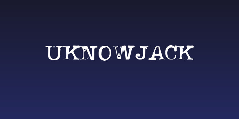 uknowjack Social Header