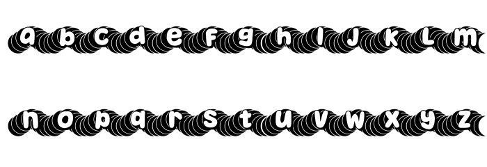 Ular Regular Font LOWERCASE