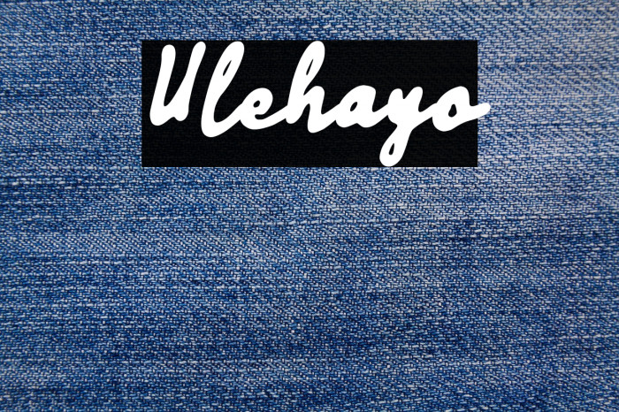 Ulehayo Example 3