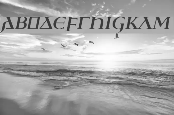 Ulfilas-FettKursiv Font examples