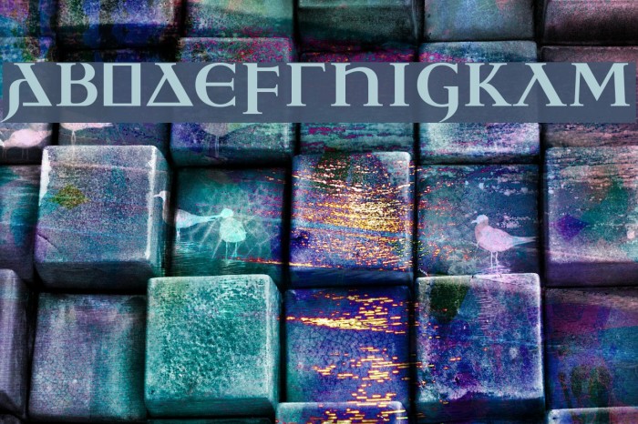Ulfilas-Fett Font examples