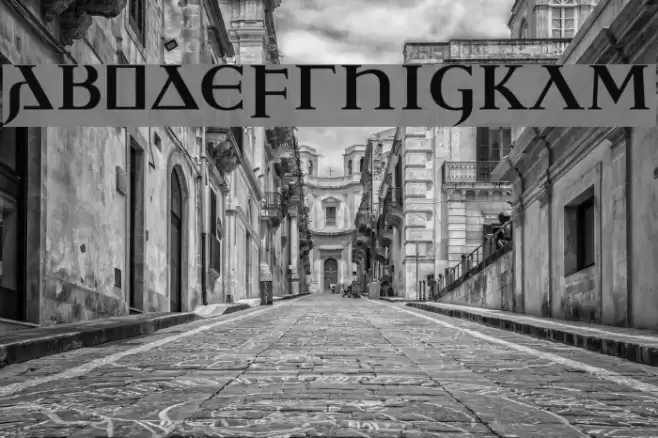 Ulfilas-Fett Font examples