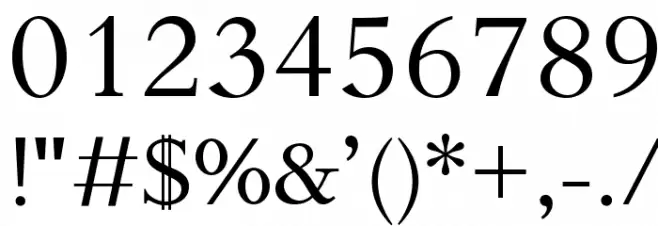 Ulfilas Font OTHER CHARS