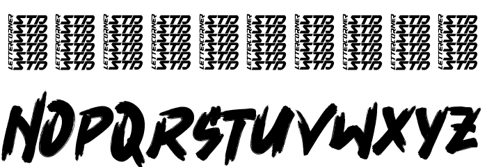 Ultara Font OTHER CHARS
