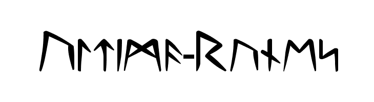 Ultima-Runes  Frei Schriftart Herunterladen