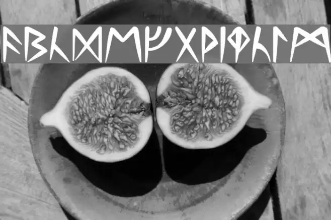 Ultima-Runes Font examples