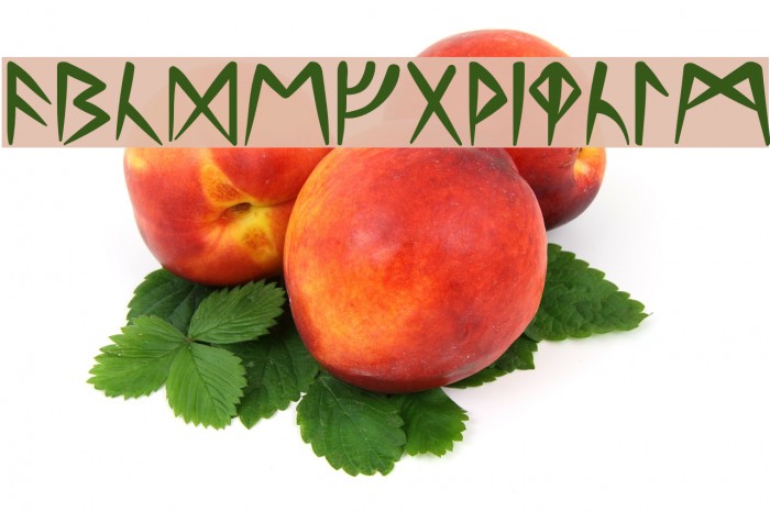Ultima-Runes Font examples