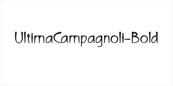 UltimaCampagnoli-Bold Logo