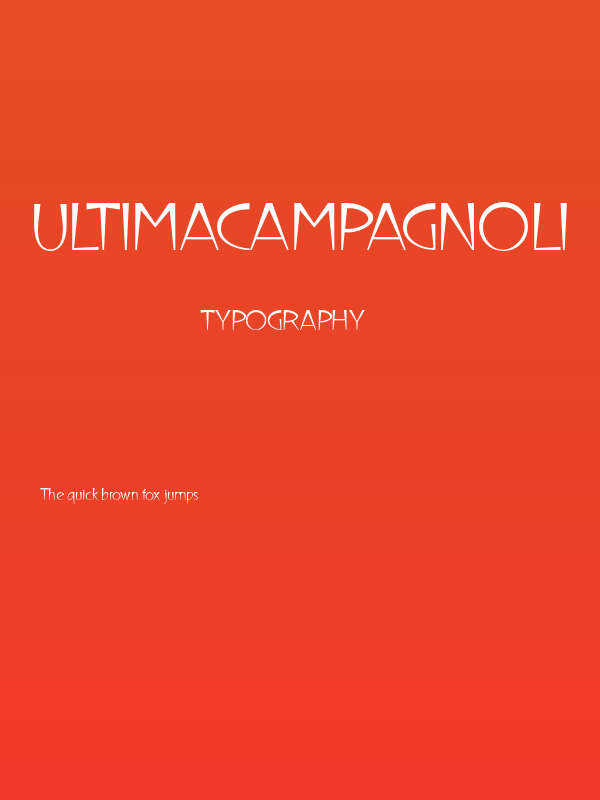 UltimaCampagnoli Poster