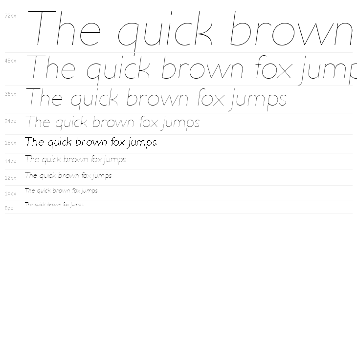 UltimaPDab-HairlineItalic Waterfall