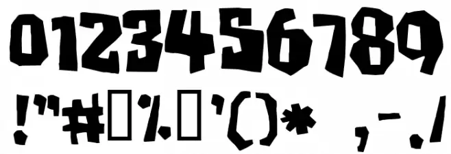 Ultimatum Font OTHER CHARS