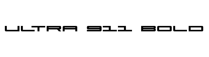Ultra 911 Bold  नि: शुल्क फ़ॉन्ट्स डाउनलोड