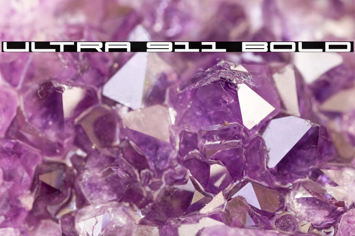 Ultra 911 Bold Example 1