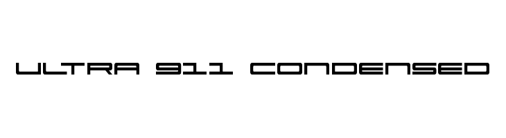 Ultra 911 Condensed  font caratteri gratis