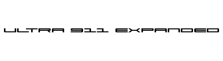 Ultra 911 Expanded  Descarca Fonturi Gratis