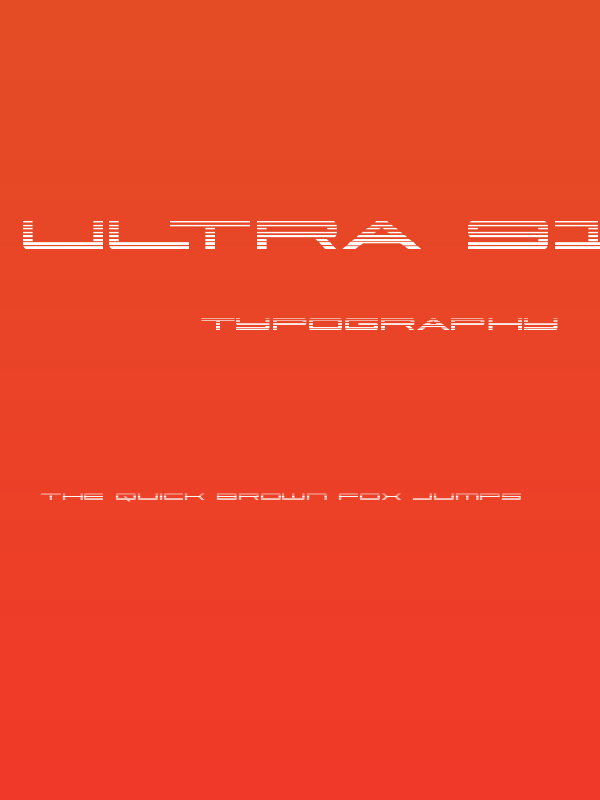 Ultra 911 Gradient Poster