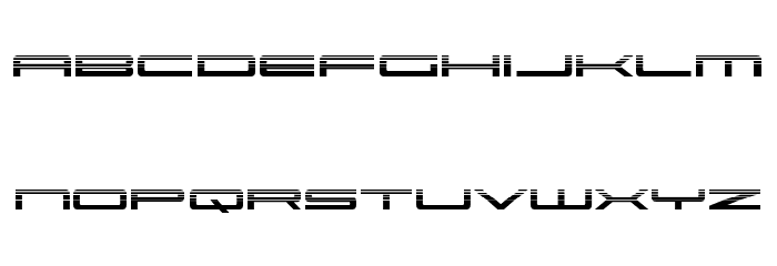 Ultra 911 Halftone Font LOWERCASE
