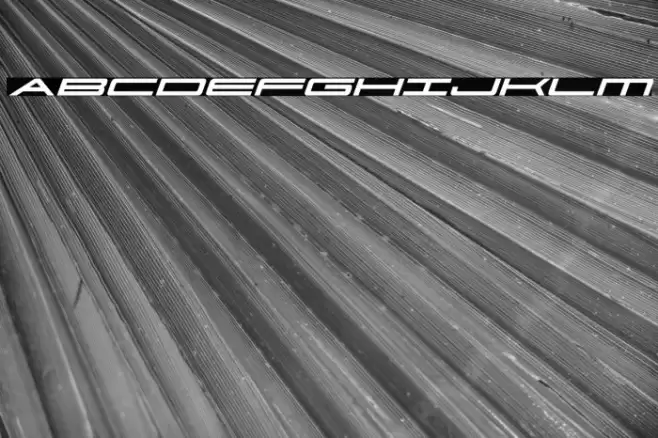 Ultra 911 Italic Font examples