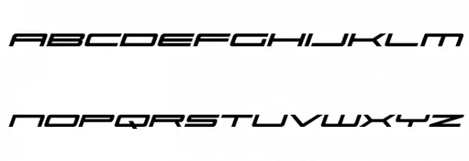 Ultra 911 Italic Fuentes MINÚSCULAS