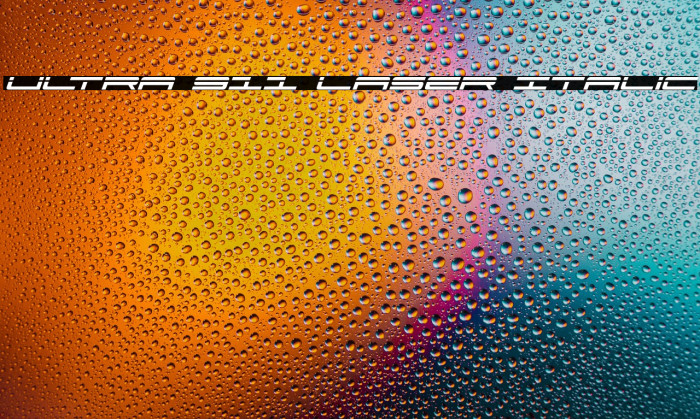 Ultra 911 Laser Italic Example 1