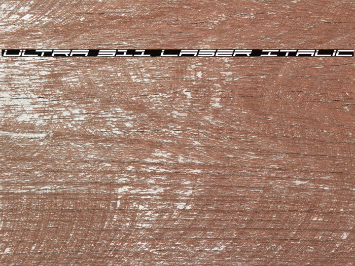 Ultra 911 Laser Italic Example 3