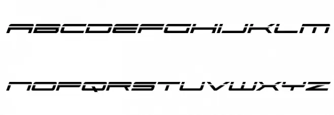 Ultra 911 Laser Italic Caratteri MINUSCOLO