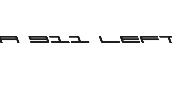 Ultra 911 Leftalic Logo