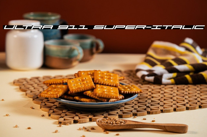 Ultra 911 Super-Italic Example 1