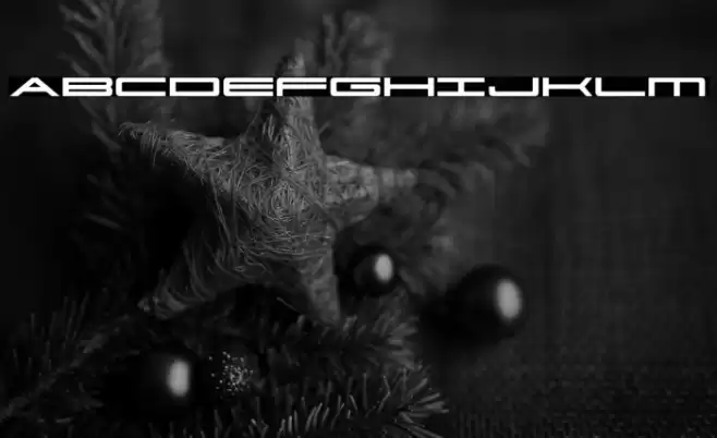 Ultra 911 Font examples