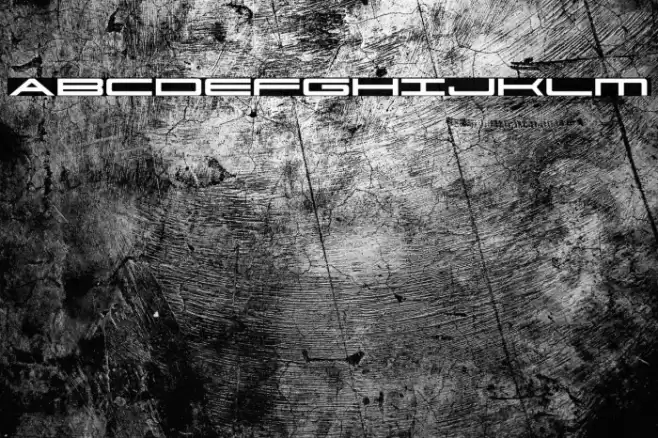 Ultra 911 Font examples