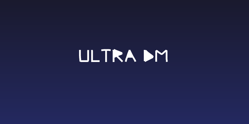 Ultra DM Social Header