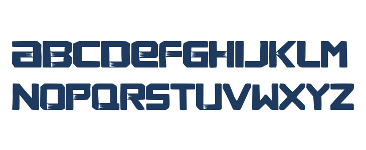 Ultra Force Big Uppercase