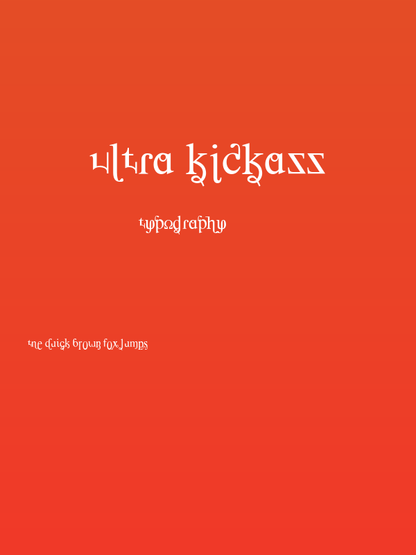 Ultra Kickass Poster