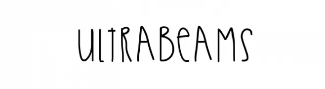 UltraBeams  नि: शुल्क फ़ॉन्ट्स डाउनलोड