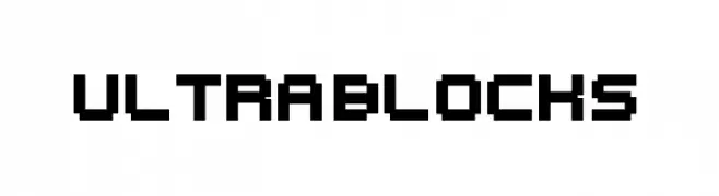 UltraBlocks  Fuentes Gratis Descargar