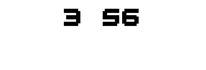 UltraBlocks Font OTHER CHARS