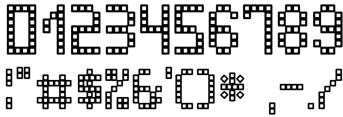 UltraLED St Font OTHER CHARS
