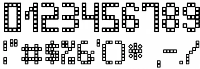 UltraLED St Font OTHER CHARS