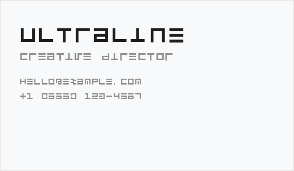 UltraLine Business Card