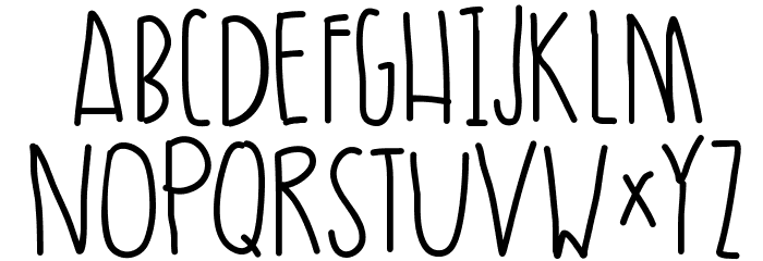 UltraMoire Font LOWERCASE