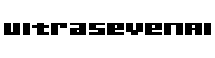 UltraSevenAl  Frei Schriftart Herunterladen