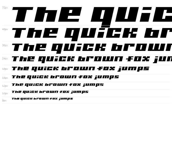 UltraSevenItalicBAl Waterfall