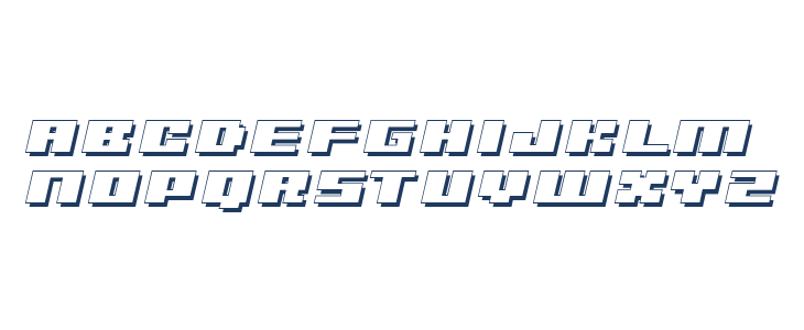 UltraSevenItalicWAl Uppercase