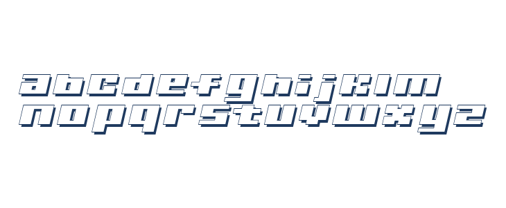 UltraSevenItalicWAl Lowercase