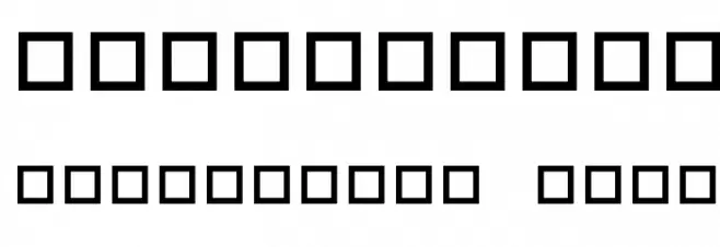 UltraSonic Font OTHER CHARS