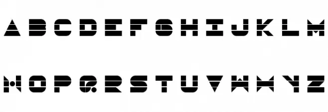 UltraSonic Шрифта ВЕРХНИЙ
