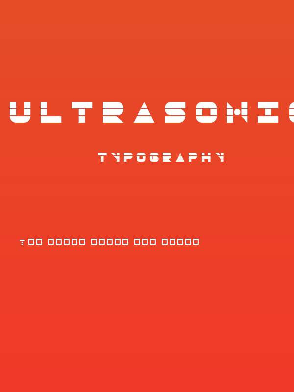 UltraSonic Poster