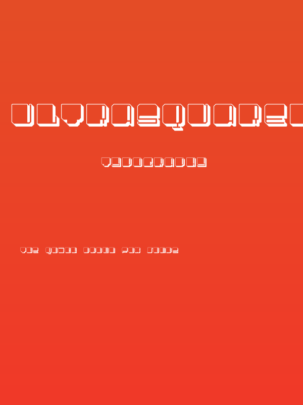 UltraSquared Shadow Poster