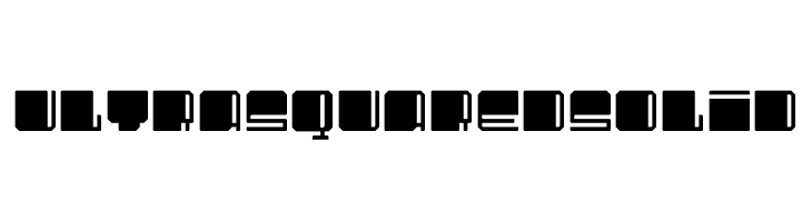 UltraSquared Solid  フリーフォントのダウンロード