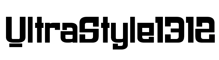 UltraStyle1312  免费字体下载